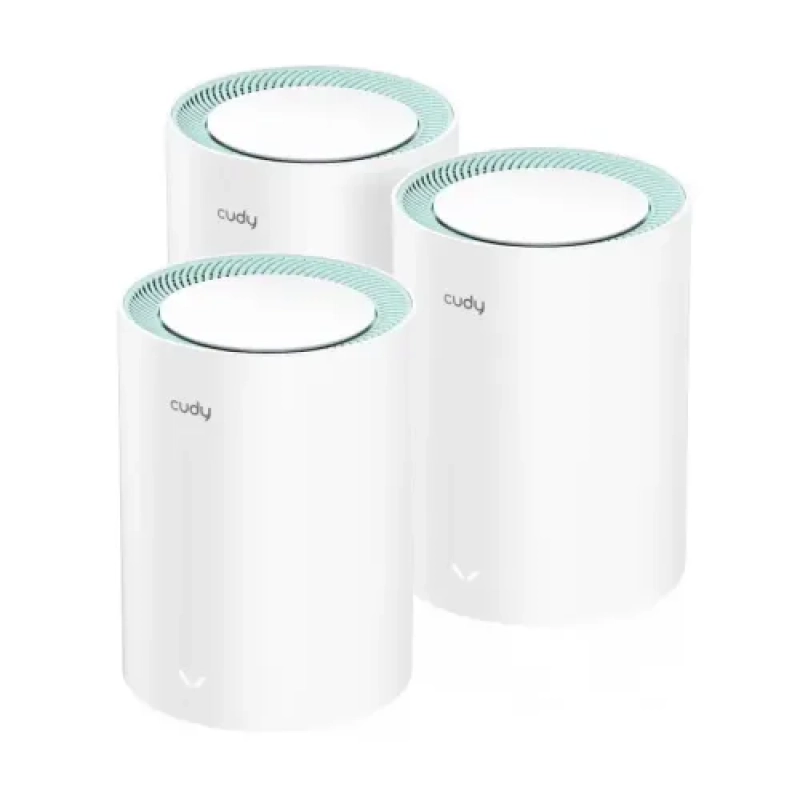 Cudy M1300 AC1200 Dual Band Gigabit Mesh Router (3 Pack)